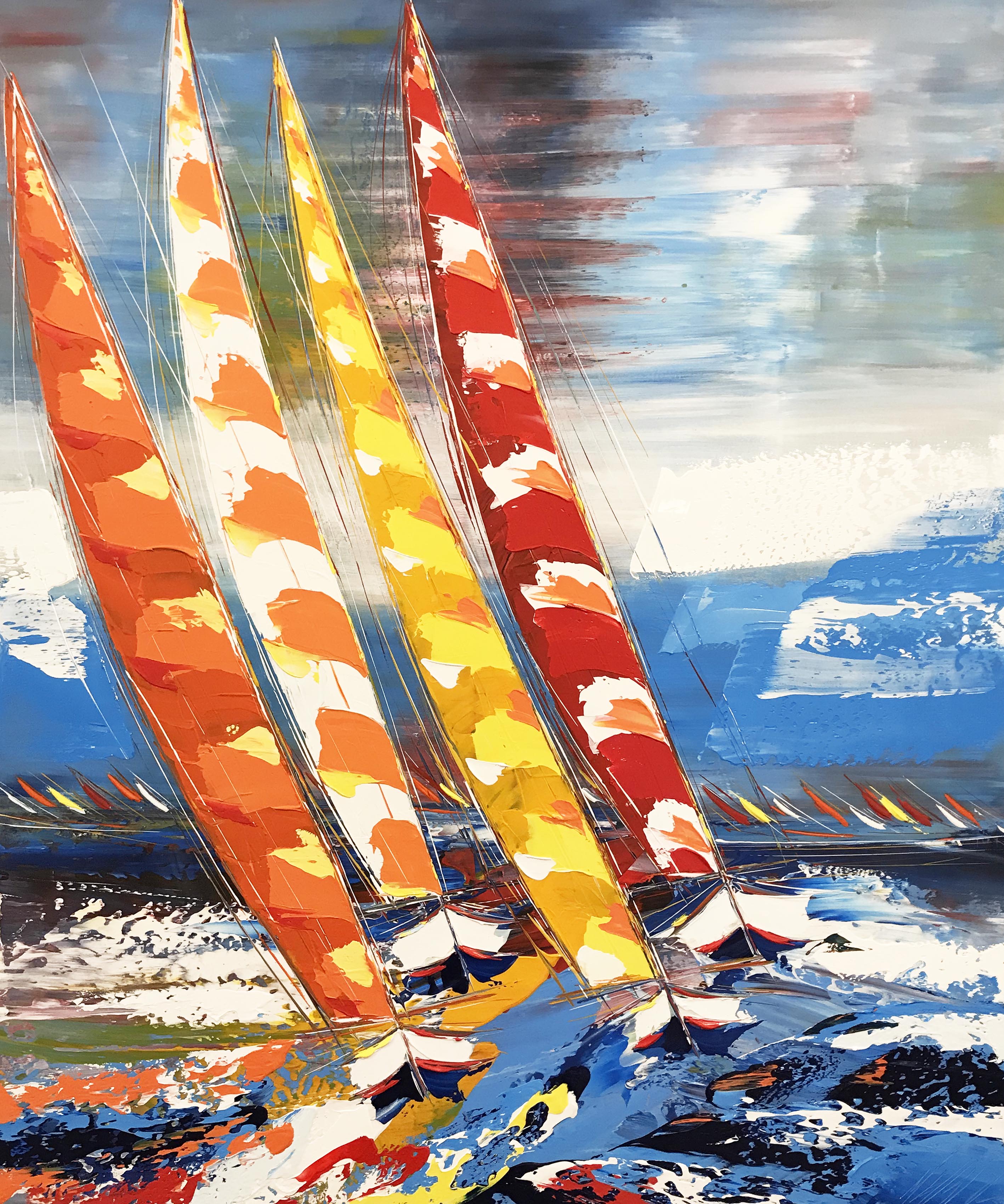La vie en couleurs | 120x100cm
