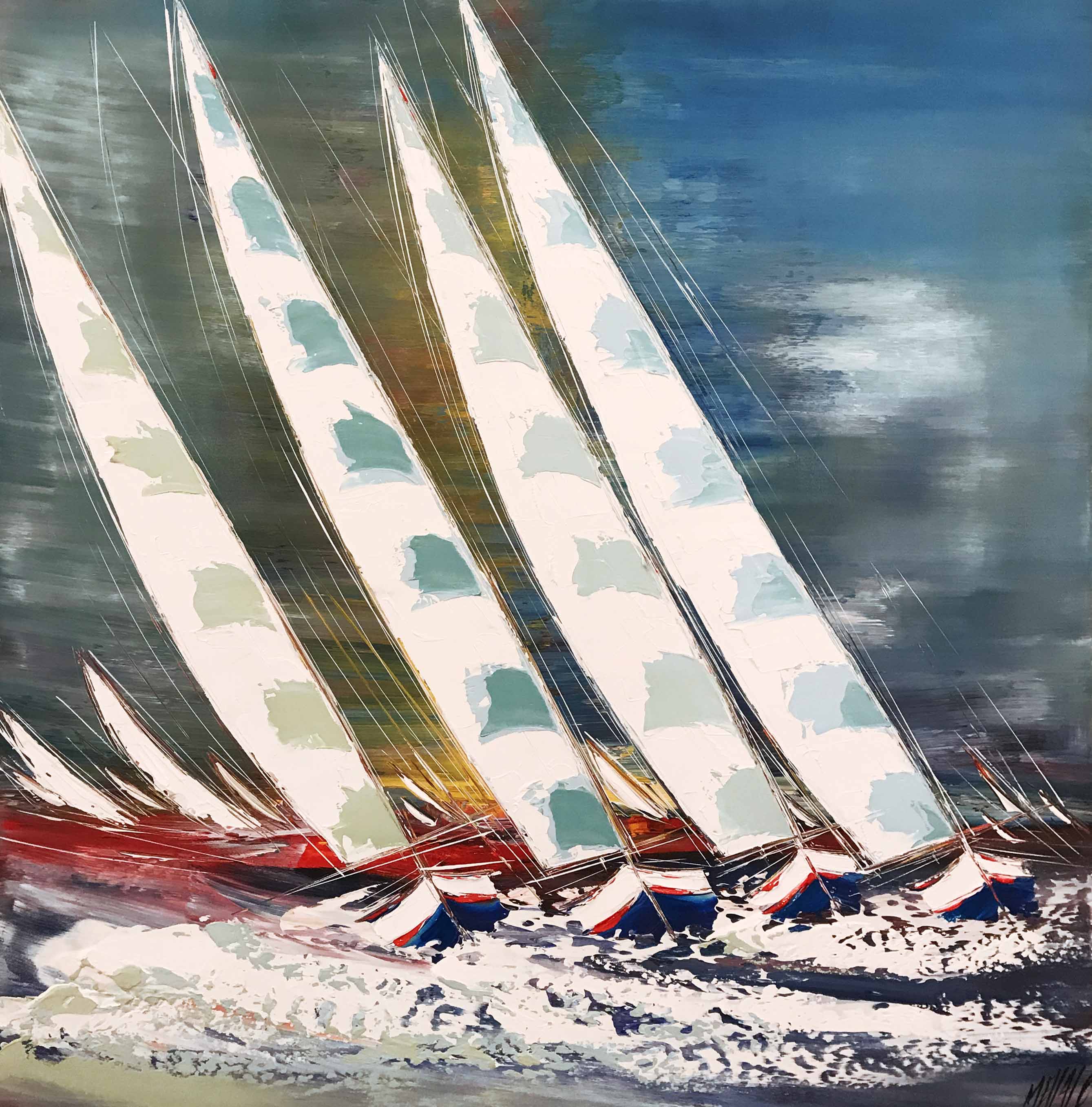 Voiliers du bout du monde | 100x100