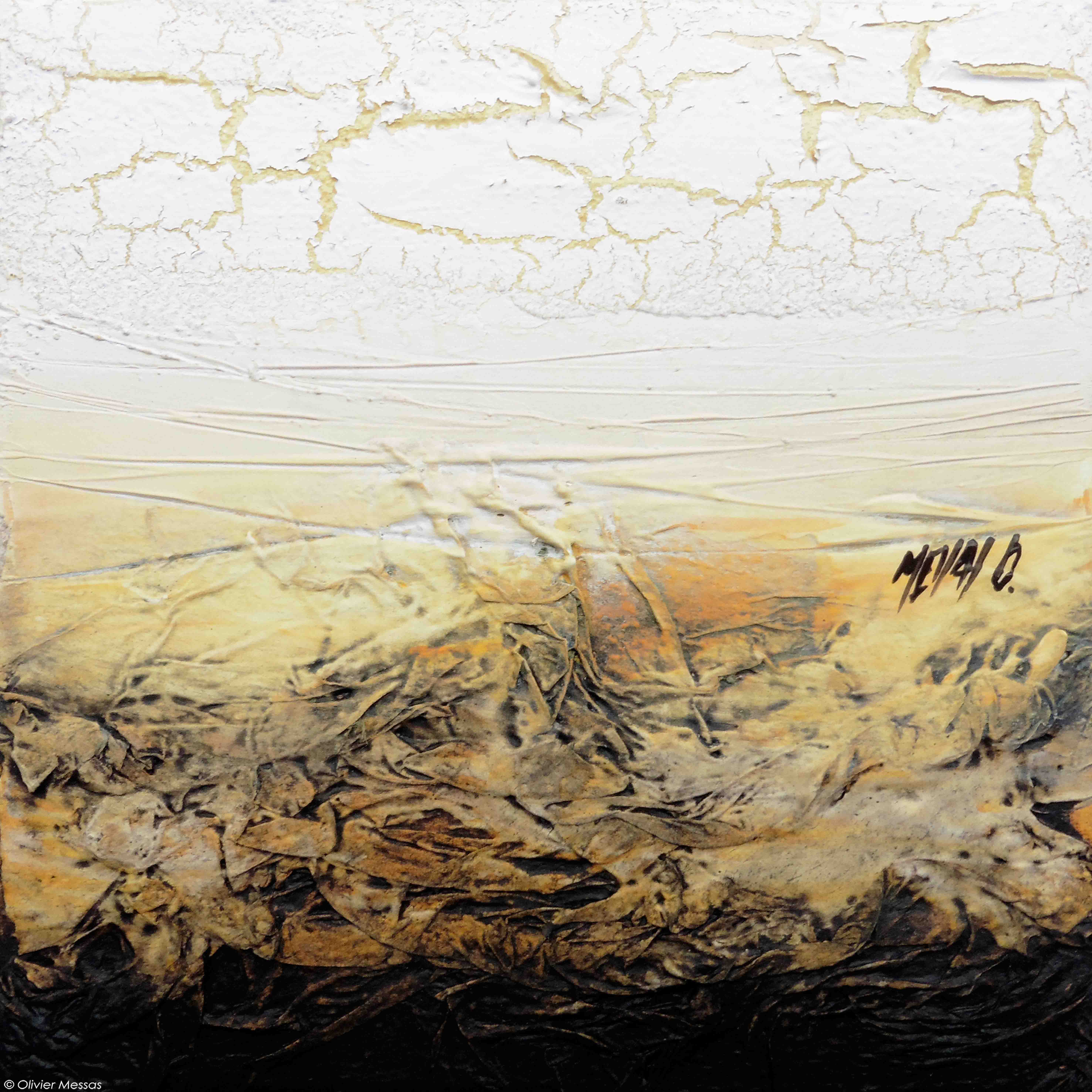 Horizon de lumière IV, 20x20cm