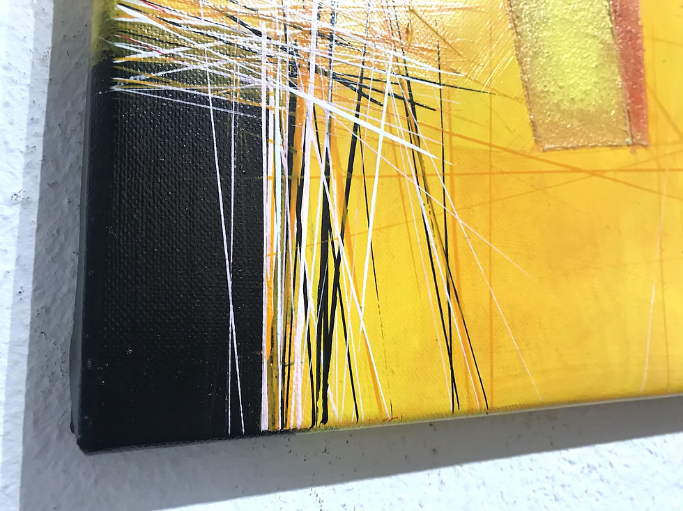 Miniature : Paysage en orange... V | 30x30cm