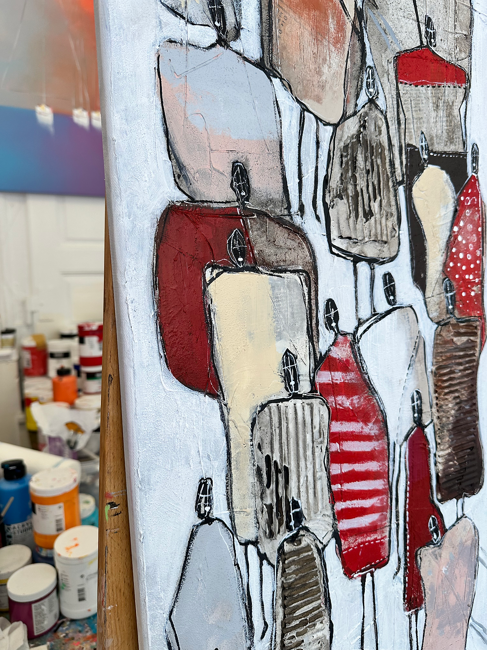 Miniature : Together… III | 40x120cm