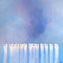 Souvenirs de Bretagne... | 100x100cm