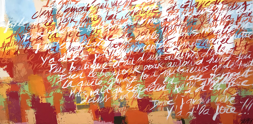 La cité de la joie... | 60x120cm