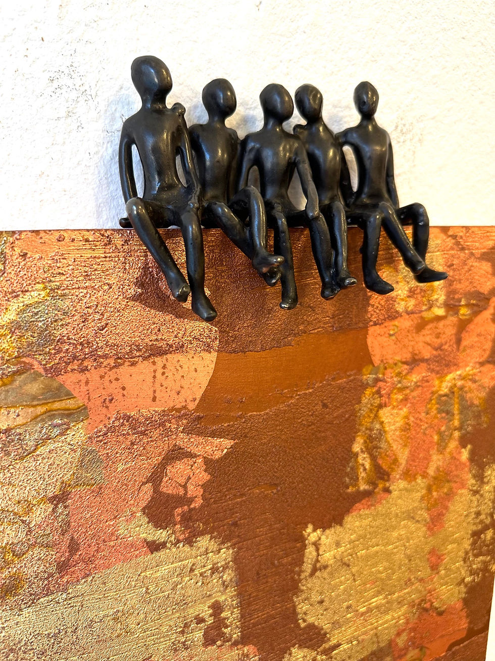 Miniature : Entre 2 rives... | 30x36x3cm