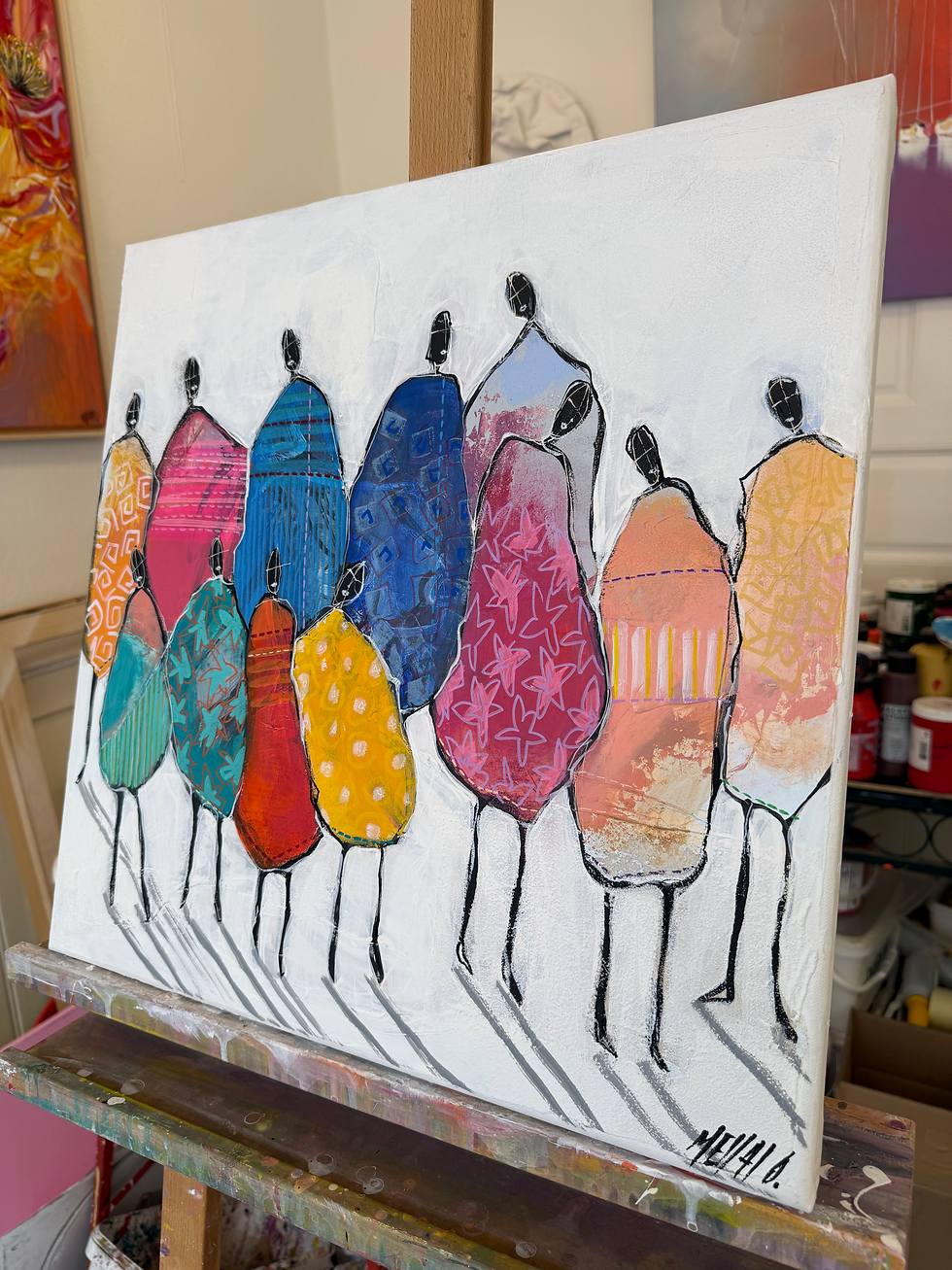 Miniature : Jour de fête… I | 50x50cm