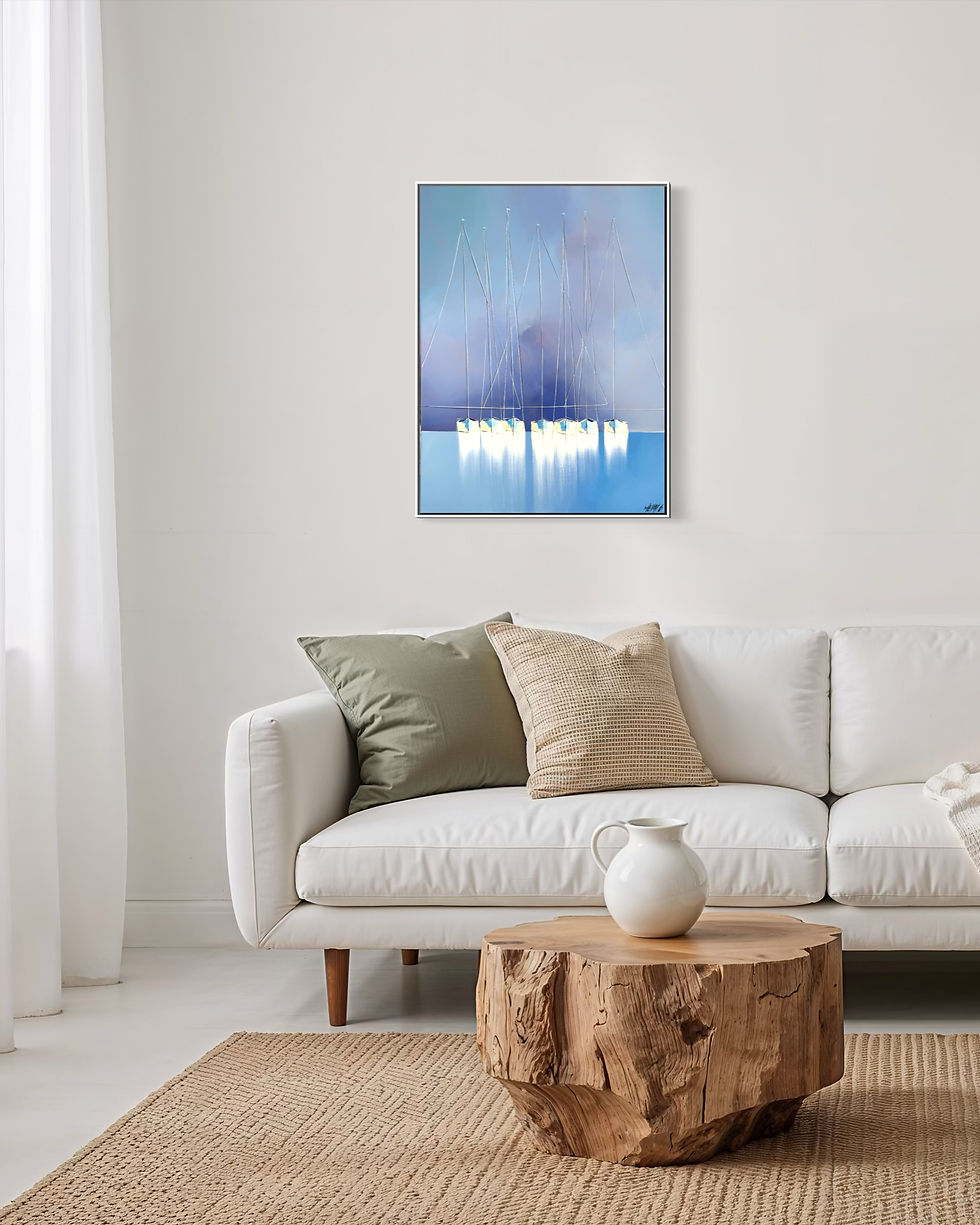 Miniature : Brise du matin… | 60x80cm