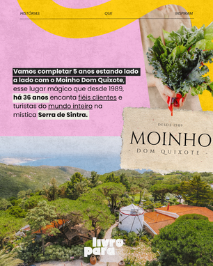 Livre Para X Moinho Dom Quixote
