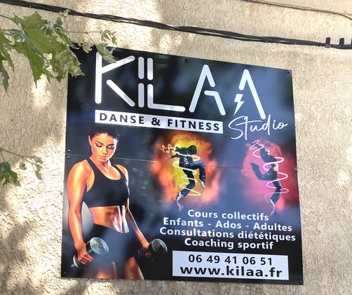 Enseigne Kilaa Studio - Château-Gombert (13013 Marseille)