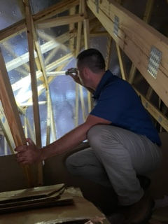 Wicklund Home inspection in action