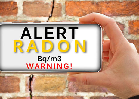 Radon Warning Sign