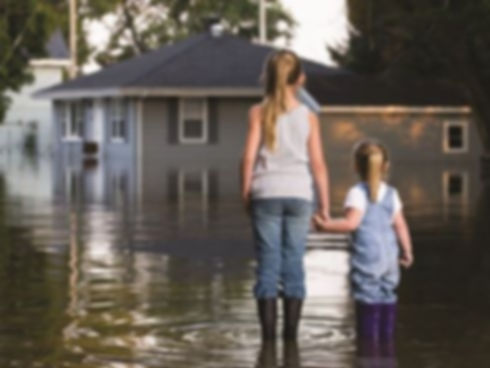 Hurricane flooding