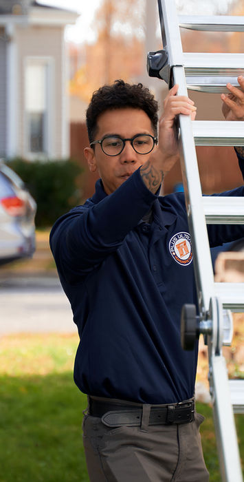 Action shot - Ladder