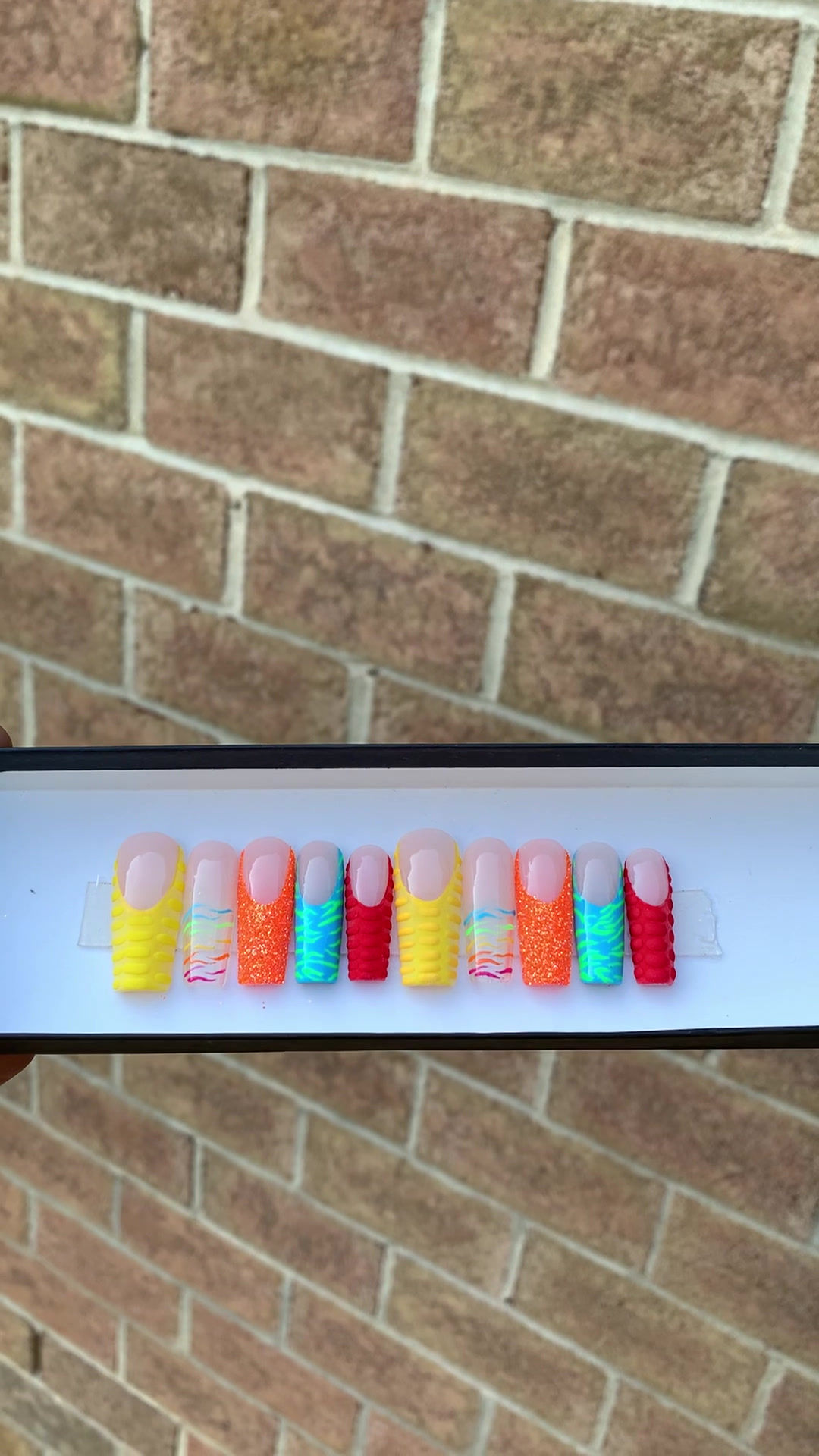 ZEBRA CROC COLOR SET ( SLAYED ON LG SQ)