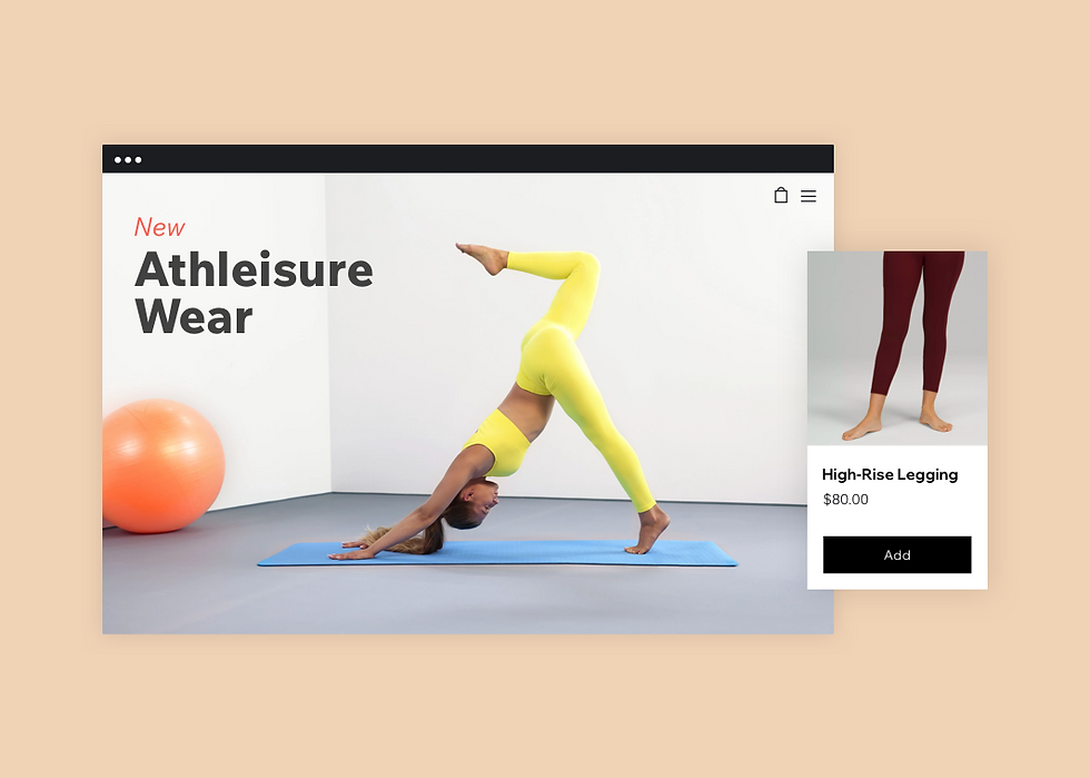 dropshipping products: yoga gear