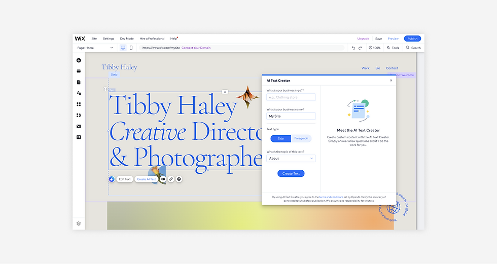 best free website builder for small business
