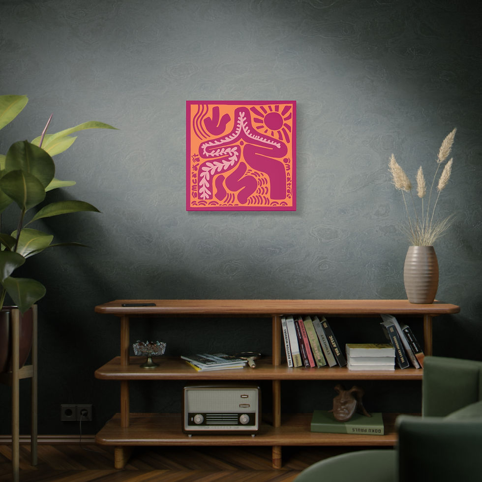 Thumbnail: Embrace Earth and Sky - Canvas Wall Art 