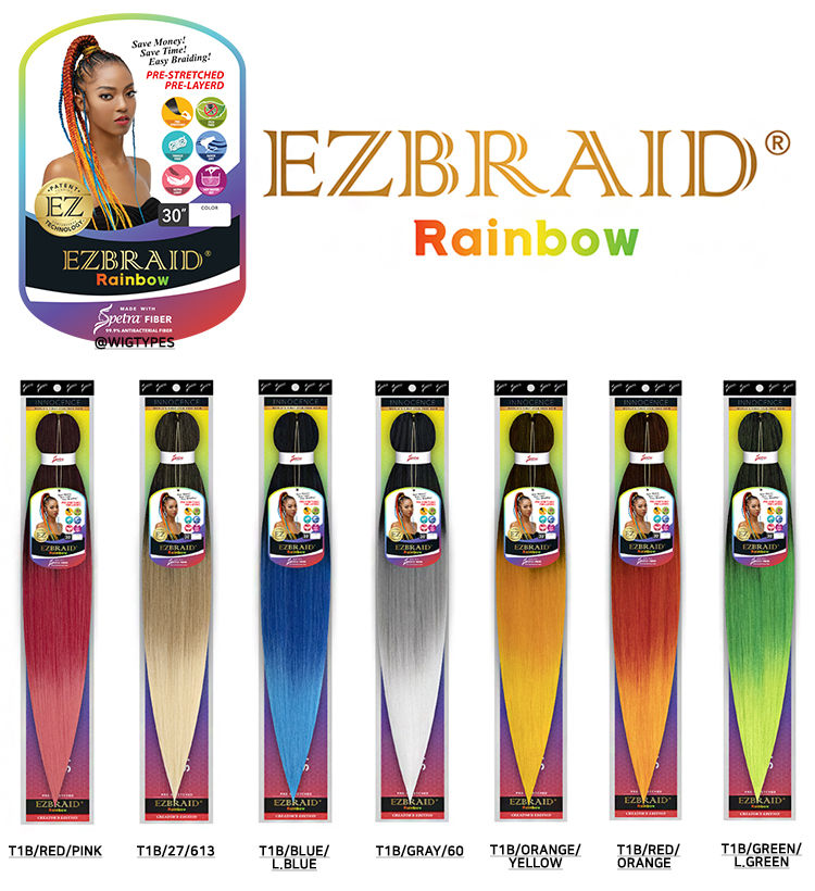 Thumbnail: EZBRAID Prestretched Hair: Synthetic 26"