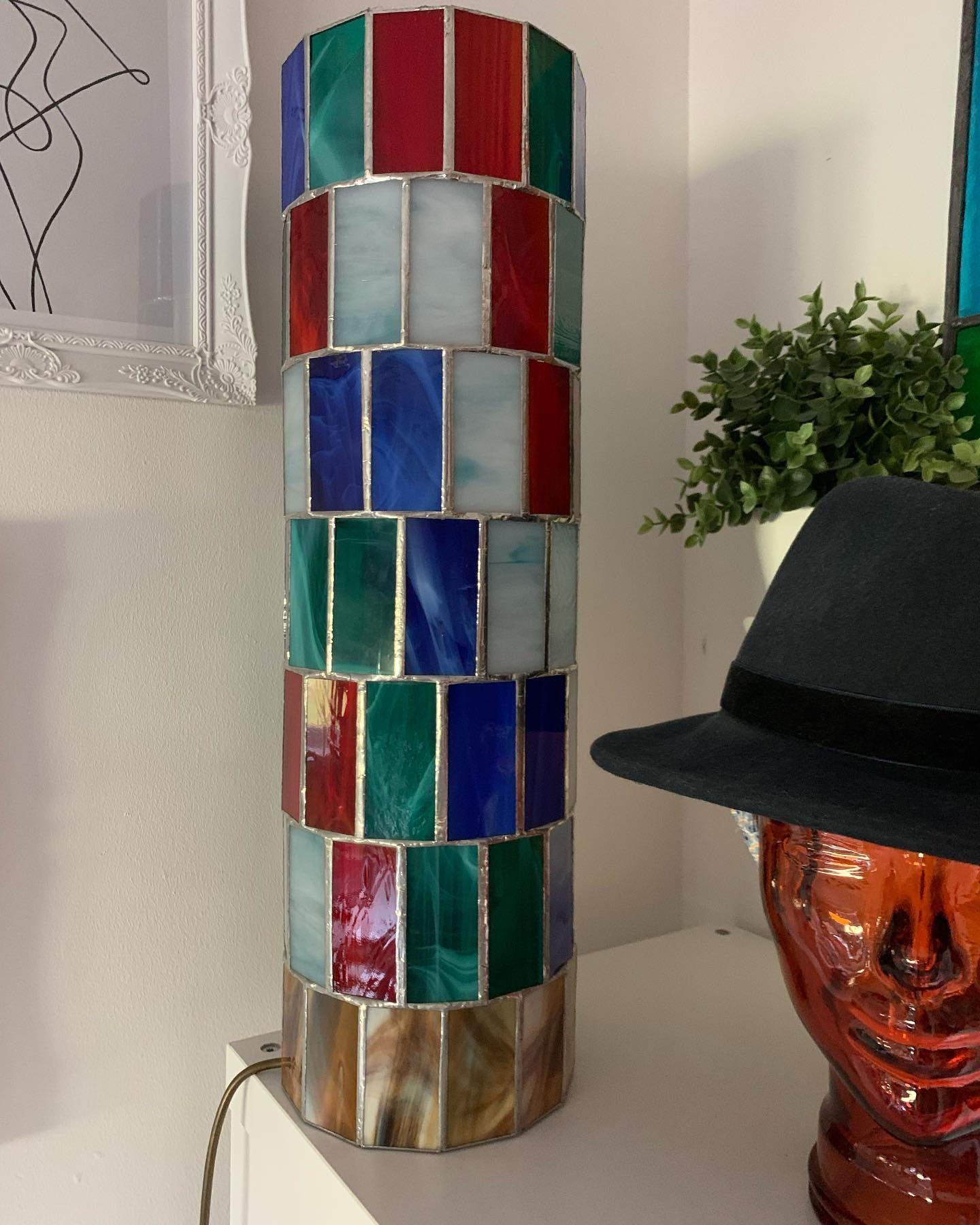 The Twisted Tower Lamp