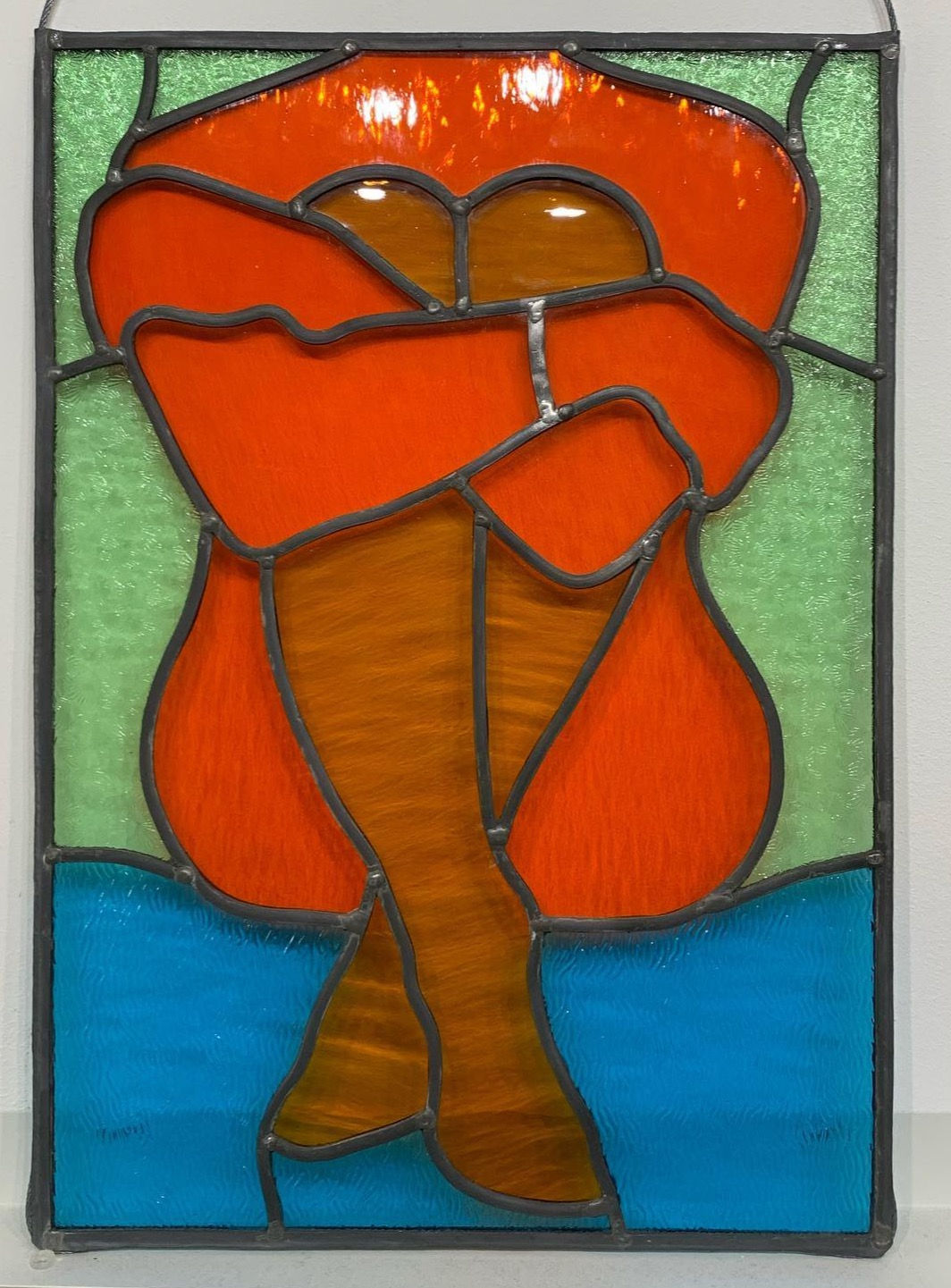 Cross Legged Woman with Bracelet