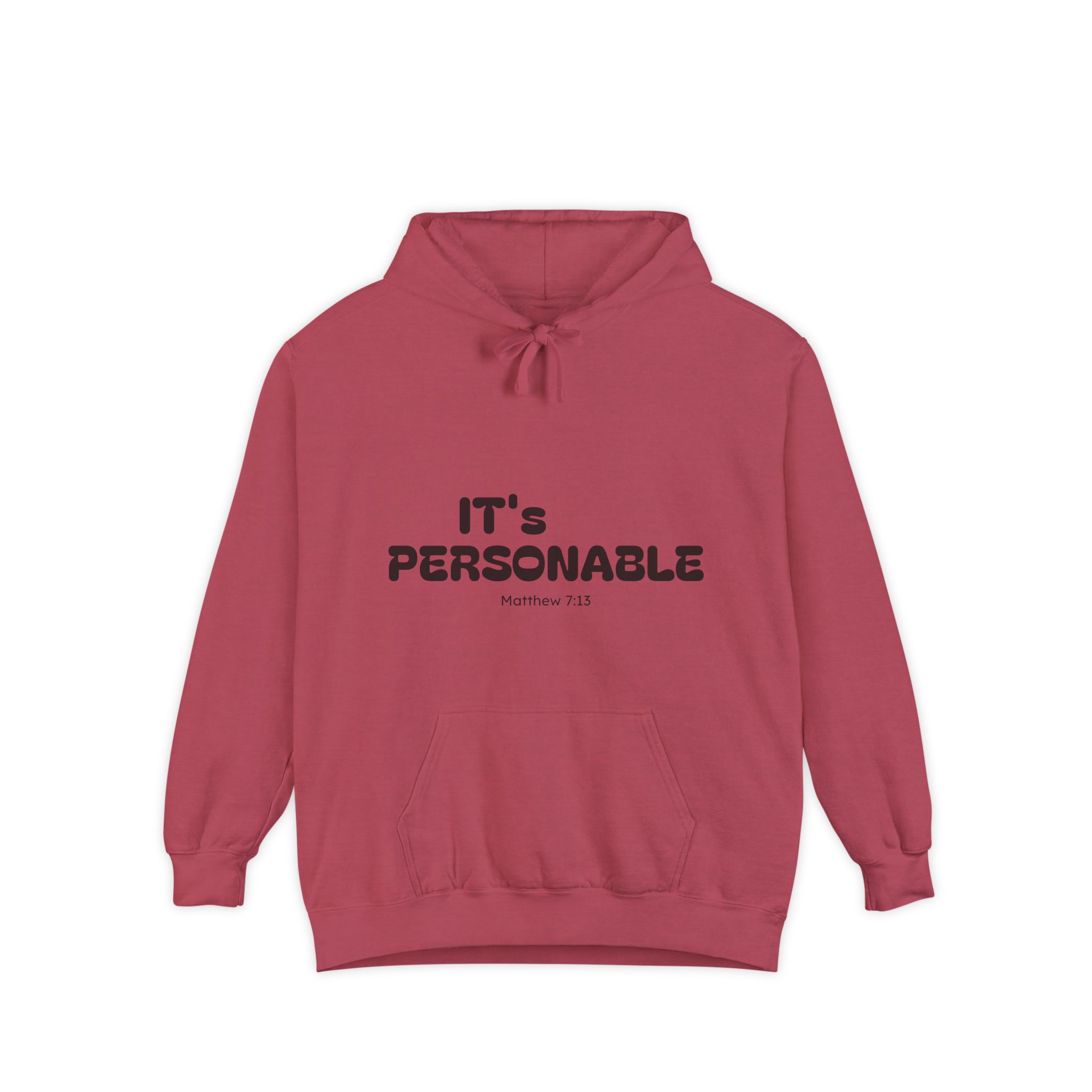 Personable Hoodie, Unisex Garment-Dyed Sweatshirt