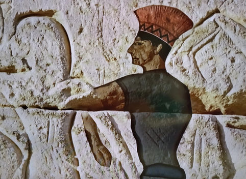 Un guerrier des Peuples de la mer