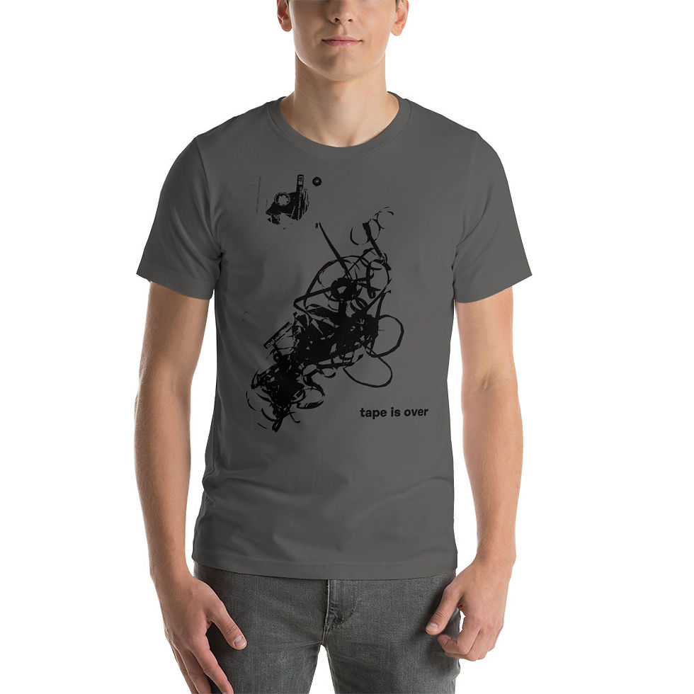 Miniatura: Tape is over_ Short-Sleeve Unisex T-Shirt
