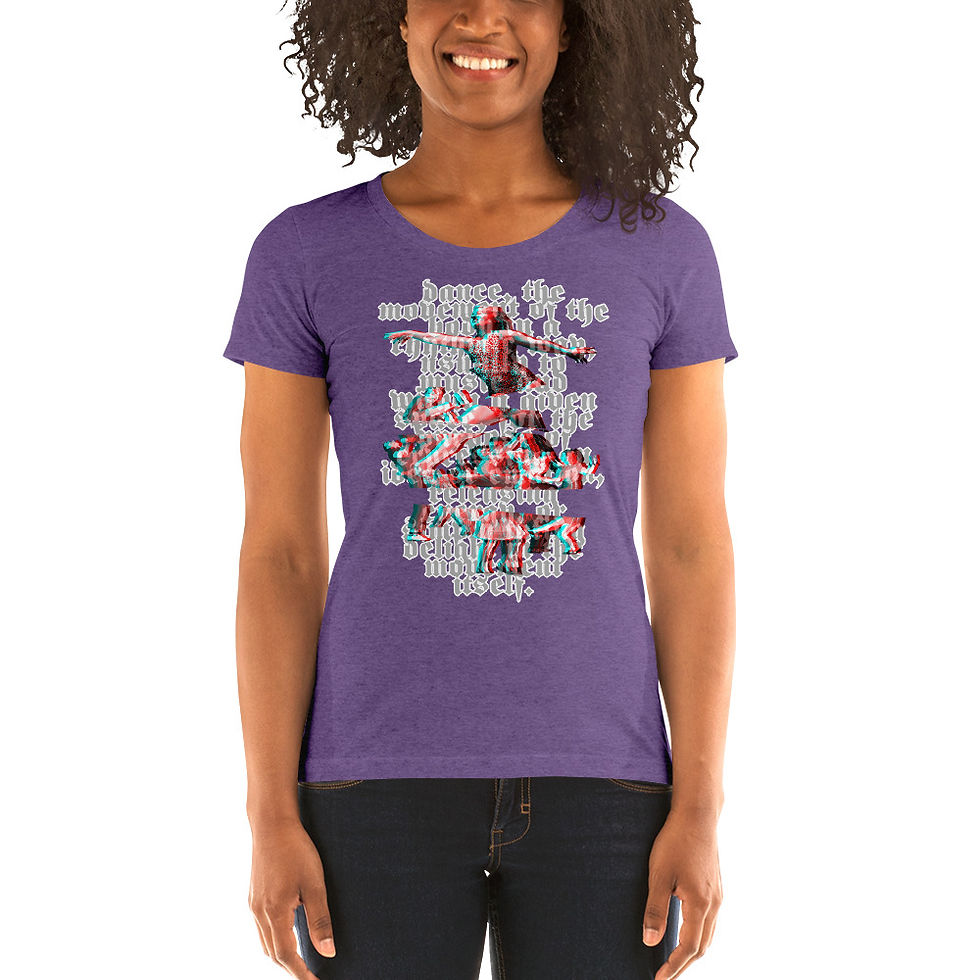 Miniatura: Dancing_Ladies' short sleeve t-shirt copia copia copia