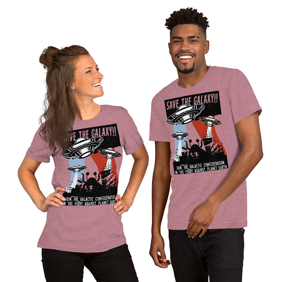 Miniatura: Save the galaxy_Short-Sleeve Unisex T-Shirt