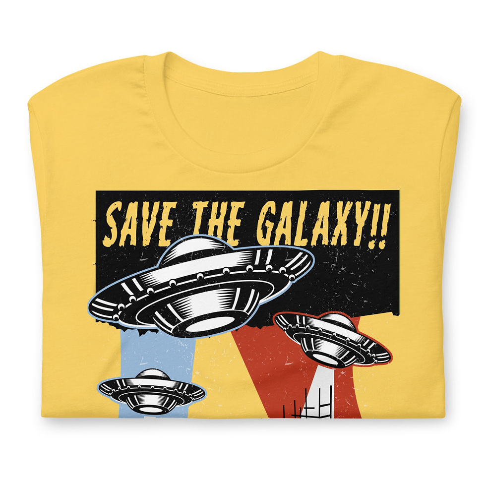 Miniatura: Save the galaxy_Short-Sleeve Unisex T-Shirt
