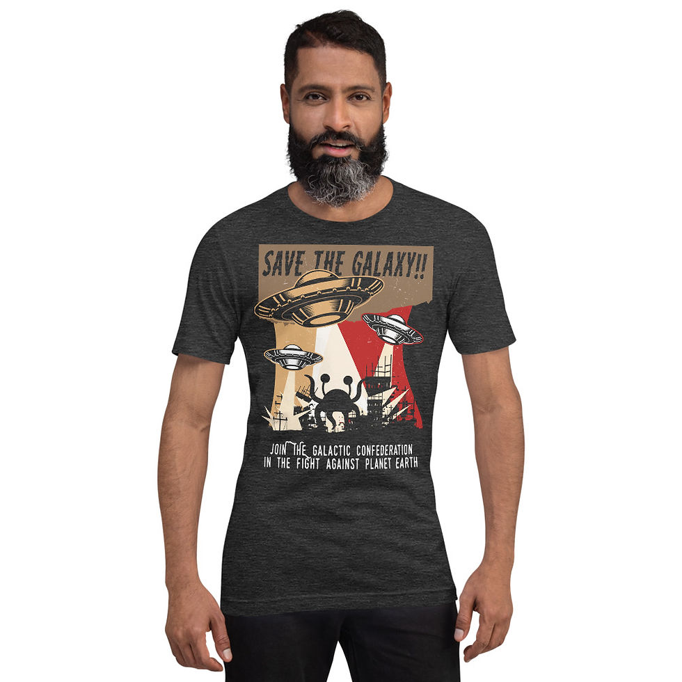 Miniatura: Save the galaxy_Mod II_Short-Sleeve Unisex T-Shirt 