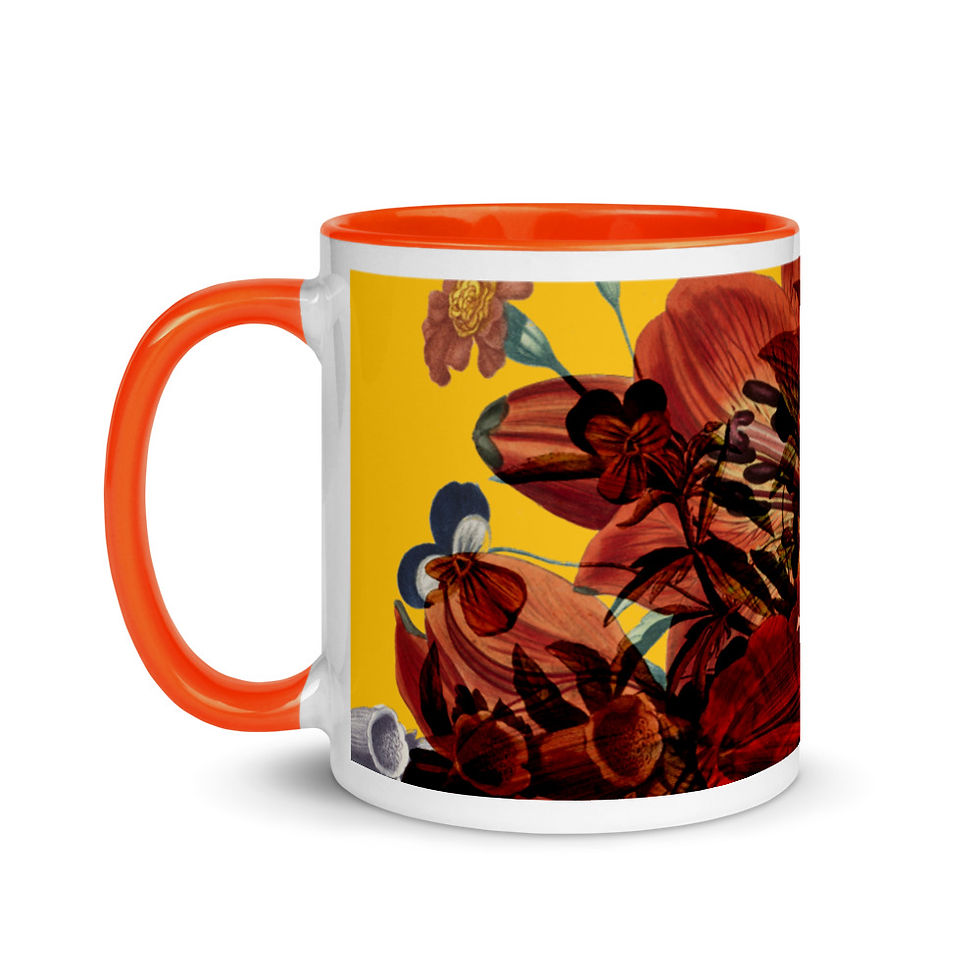 Miniatura: Flower power_Mug with Color Inside