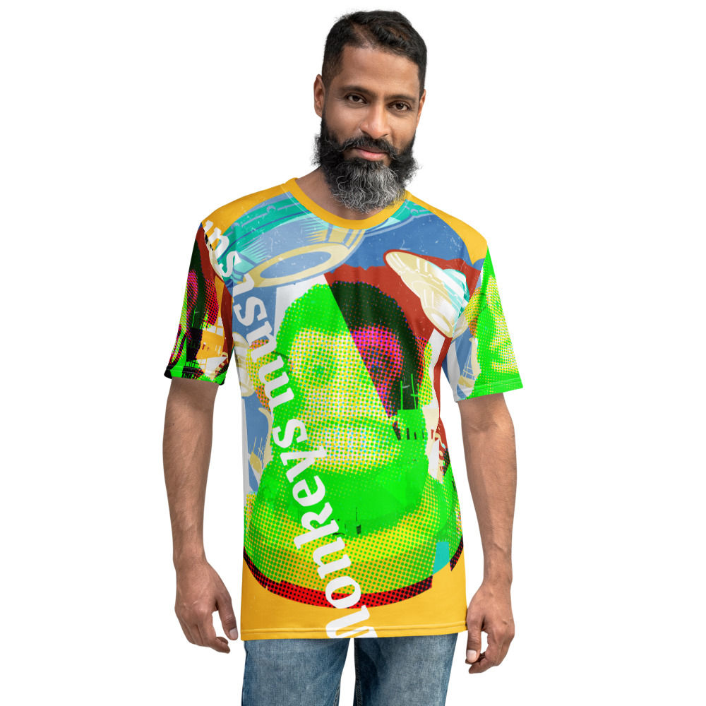 Monkeys must survive_Men's T-shirt