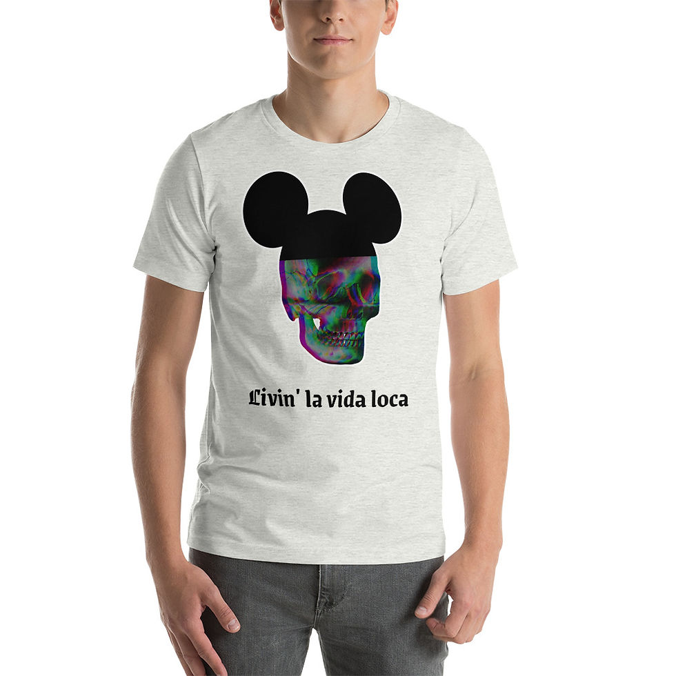 Miniatura: Livin' la vida loca Short-Sleeve Unisex T-Shirt
