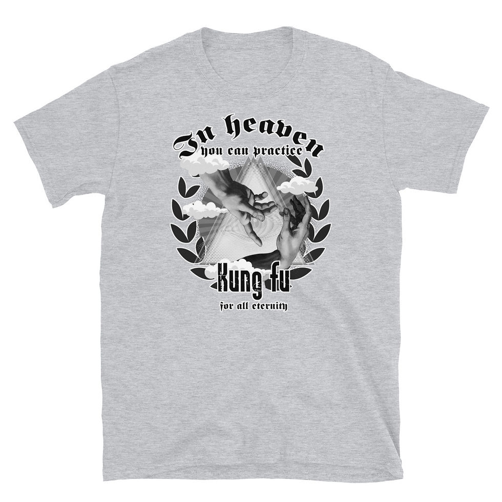 Miniatura: What can you do in heaven?_Kung Fu 1t  Short-Sleeve Unisex T-Shirt