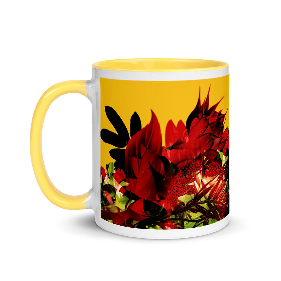 Miniatura: Flower power 5_Mug with Color Inside