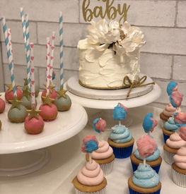 Baby Shower Dessert Table.