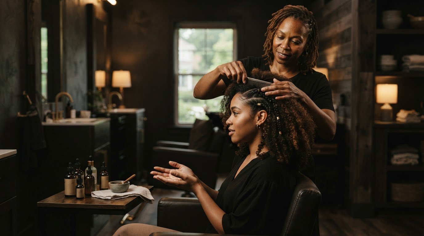 Salon for Natural Hair Without Chemicals: Find a Gentler Fit
