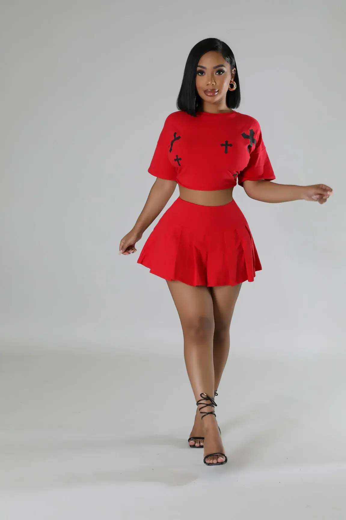 Watch Me Work Skirt Set