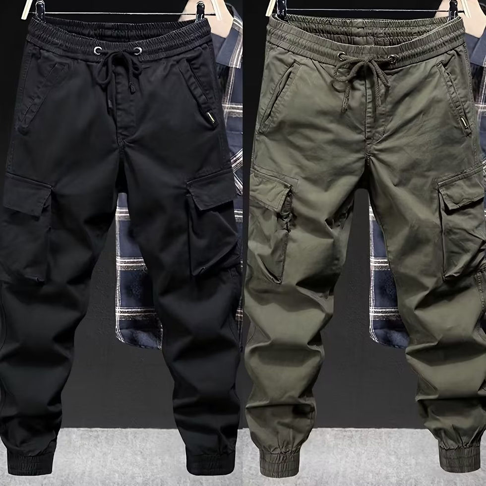 Miniatura: Calça masculina casual de trabalho