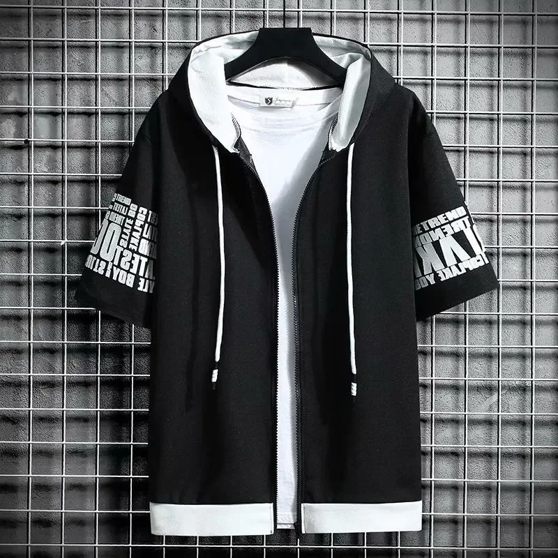Conjunto Esportivo Masculino com Capuz e Zíper