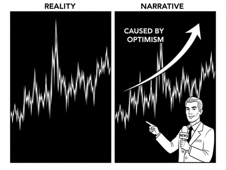 How can I spot a complicated reality disguised as a simple narrative?