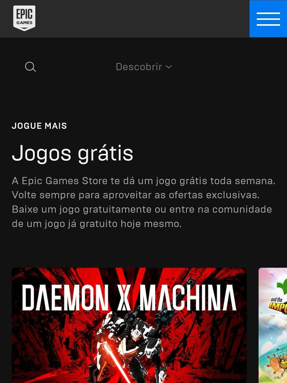 Jogos grátis Gamers Epic Games Tecnologia