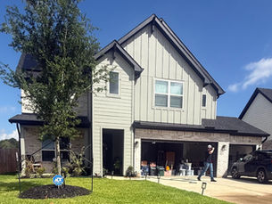 exterior of house in North Houston, Texas