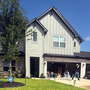 exterior of house in North Houston, Texas