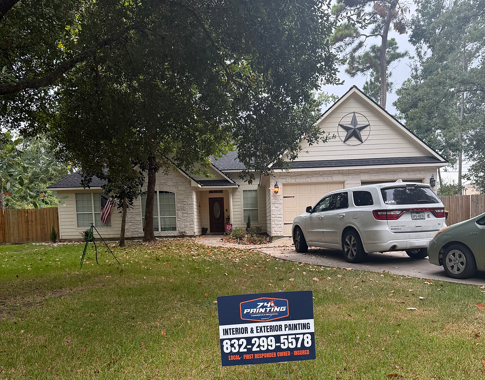 74 Painting blog page about Interior and Exterior Residential Painting Services in North Houston, Texas.