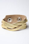 Thumbnail: Chloe 1" Fringed Braid Cuff