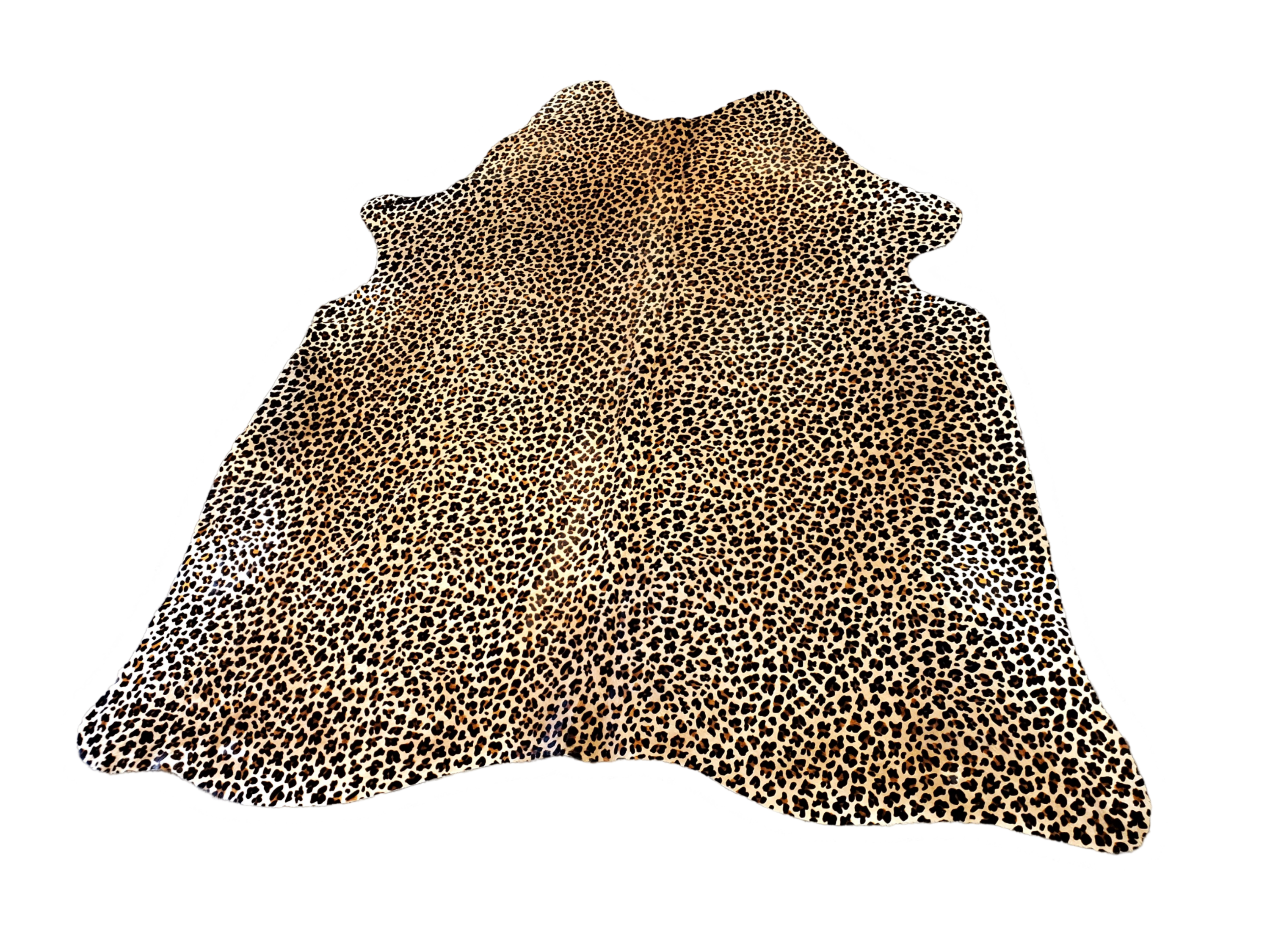Livia Leopard Cowhide Rug 