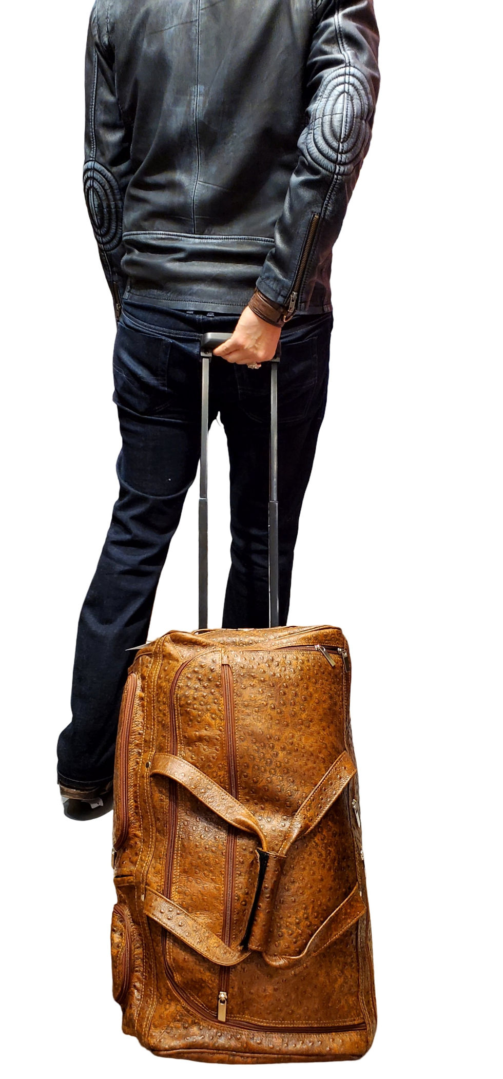 Thumbnail: Rey Extra Large Wheelie Fur Carry On