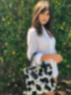 Thumbnail: Marinella Medium Handbag with Fur