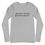 Thumbnail: Unisex Long Sleeve Tee